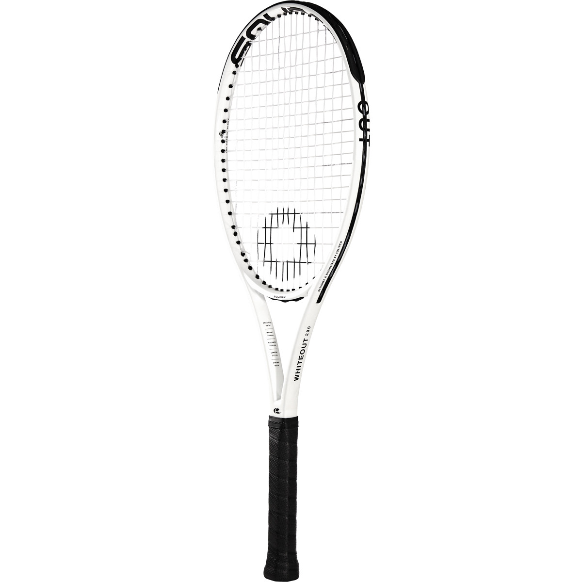 SOLINCO WHITEOUT TENNIS RACQUET (290 GR) - SOLINCO - Adult