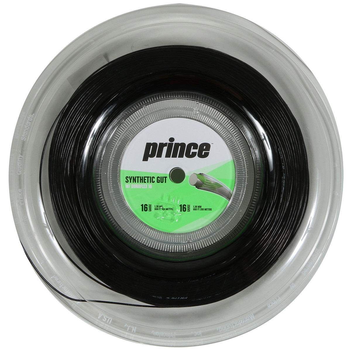 PRINCE SUPER SYNTHETIC GUT DURAFLEX (200 METERS) STRING REEL - PRINCE -  String