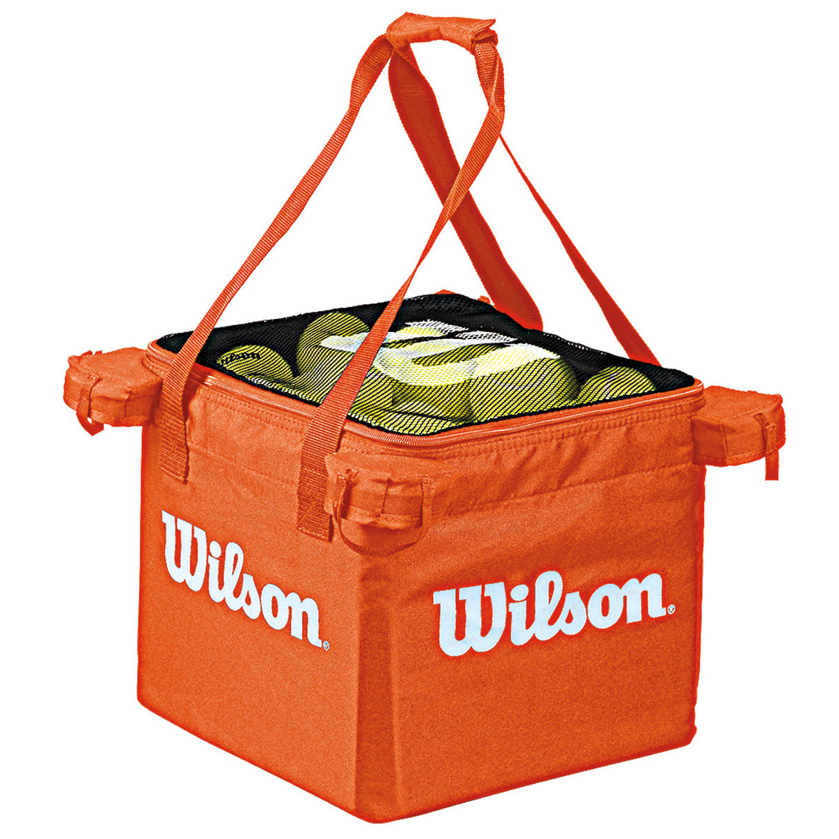 wilson orange tennis bag