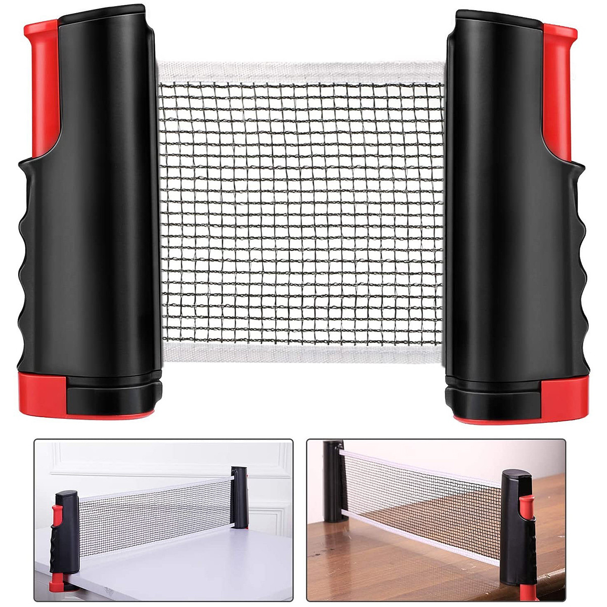 RETRACTABLE NET RED-BLACK - Gift ideas - Christmas